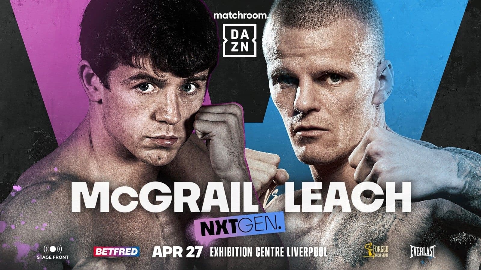 Peter Mcgrail vs Marc Leach