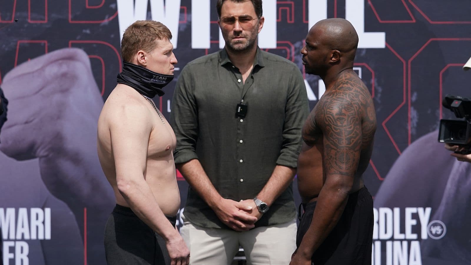 Alexander Povetkin vs Dillian Whyte 2 Weigh in Resmain