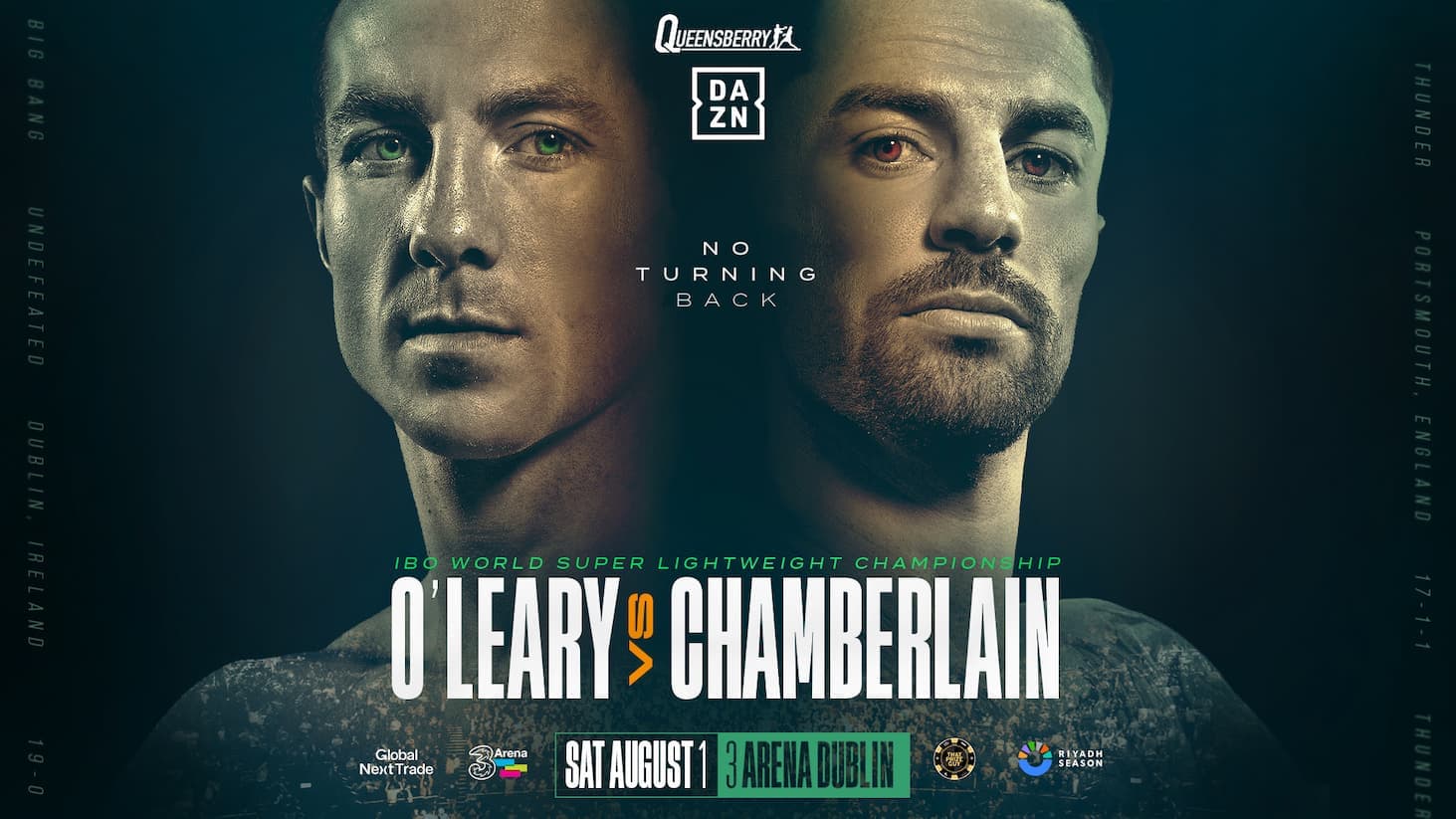 Pierce O'Leary vs Mark Chamberlain fight preview, betting odds, prediction