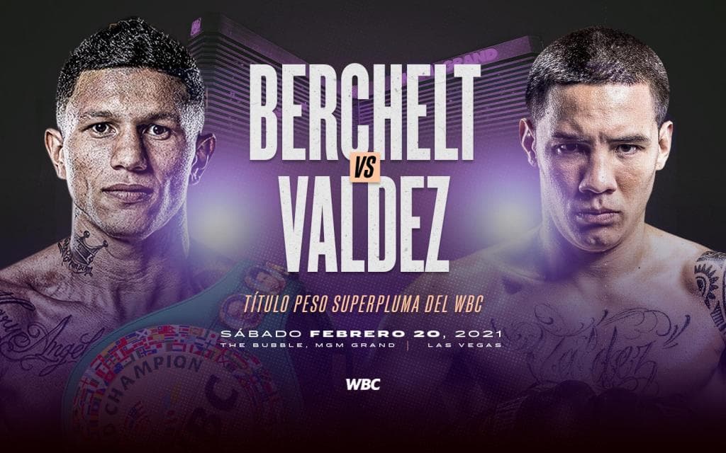 Miguel Berchelt vs Oscar Valdez Fight Poster