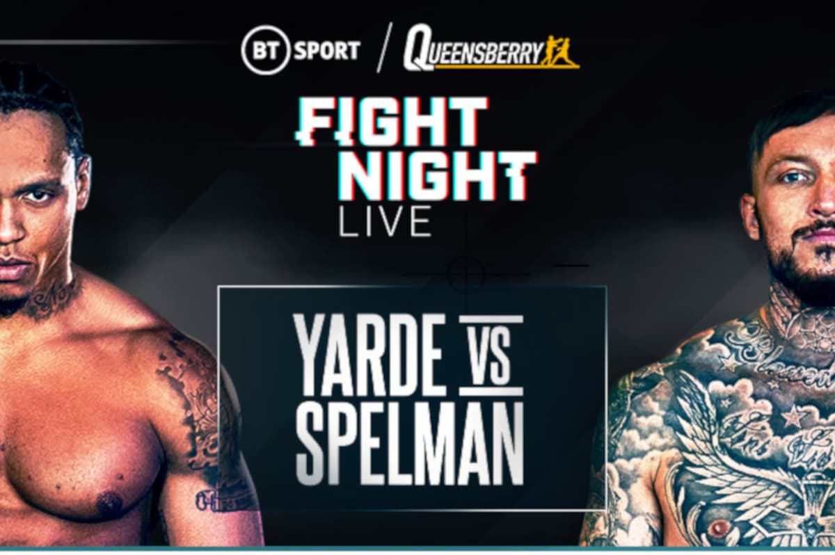 Anthony Yarde vs Dec Spelman Resmain
