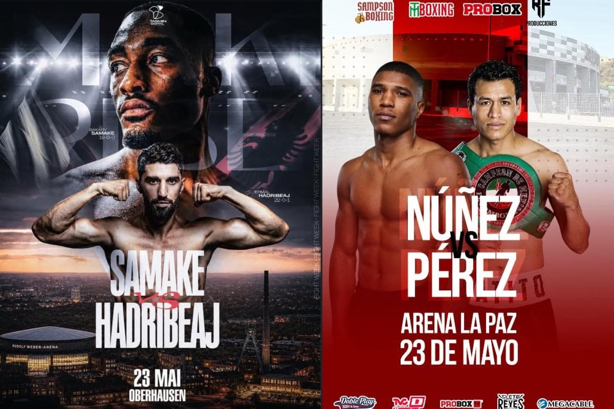 ProBoxTV promote two shows in one night