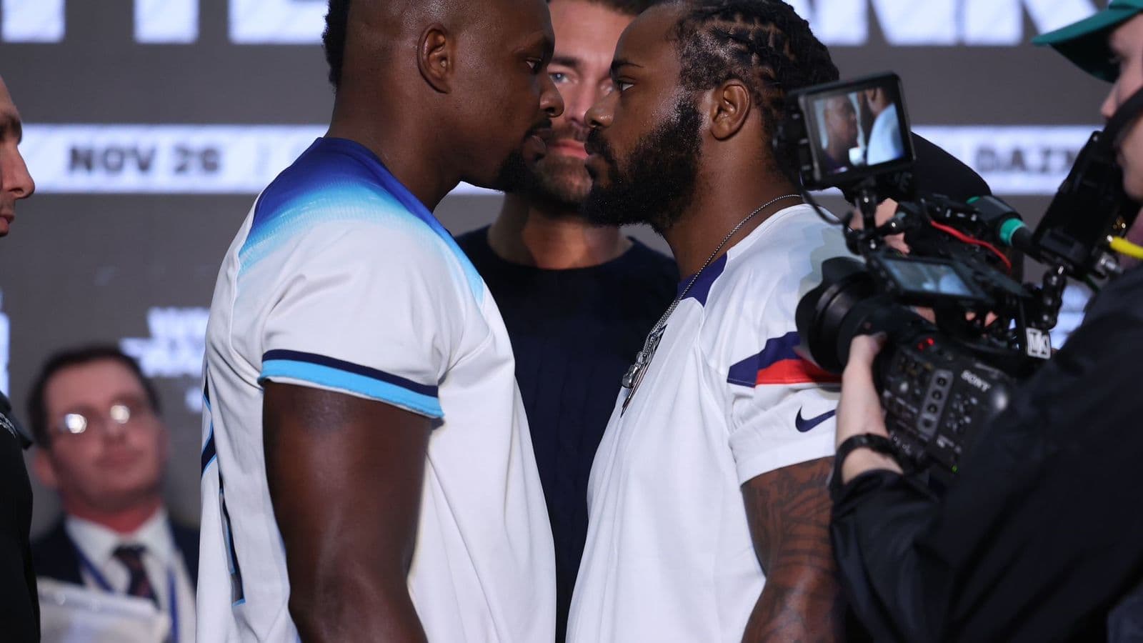 Dillian Whyte vs Jermaine Franklin Weigh in