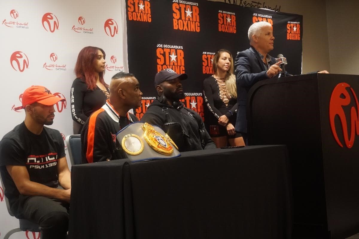Joe Deguardia Catskills Clash 2 Presser