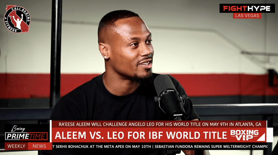 Raeese Aleem vs Angelo Leo
