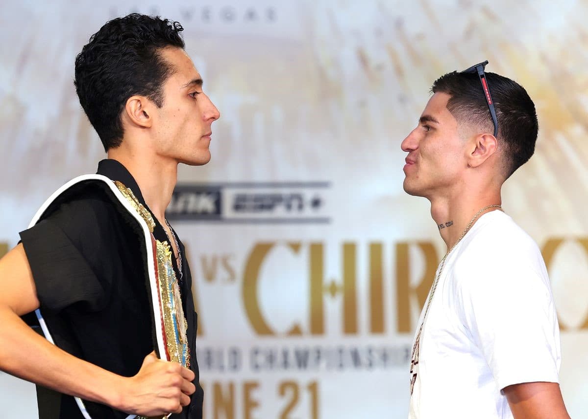 Rafael Espinoza vs Sergio Chirino Presser