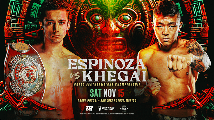 Rafael Espinoza vs Arnold Khegai