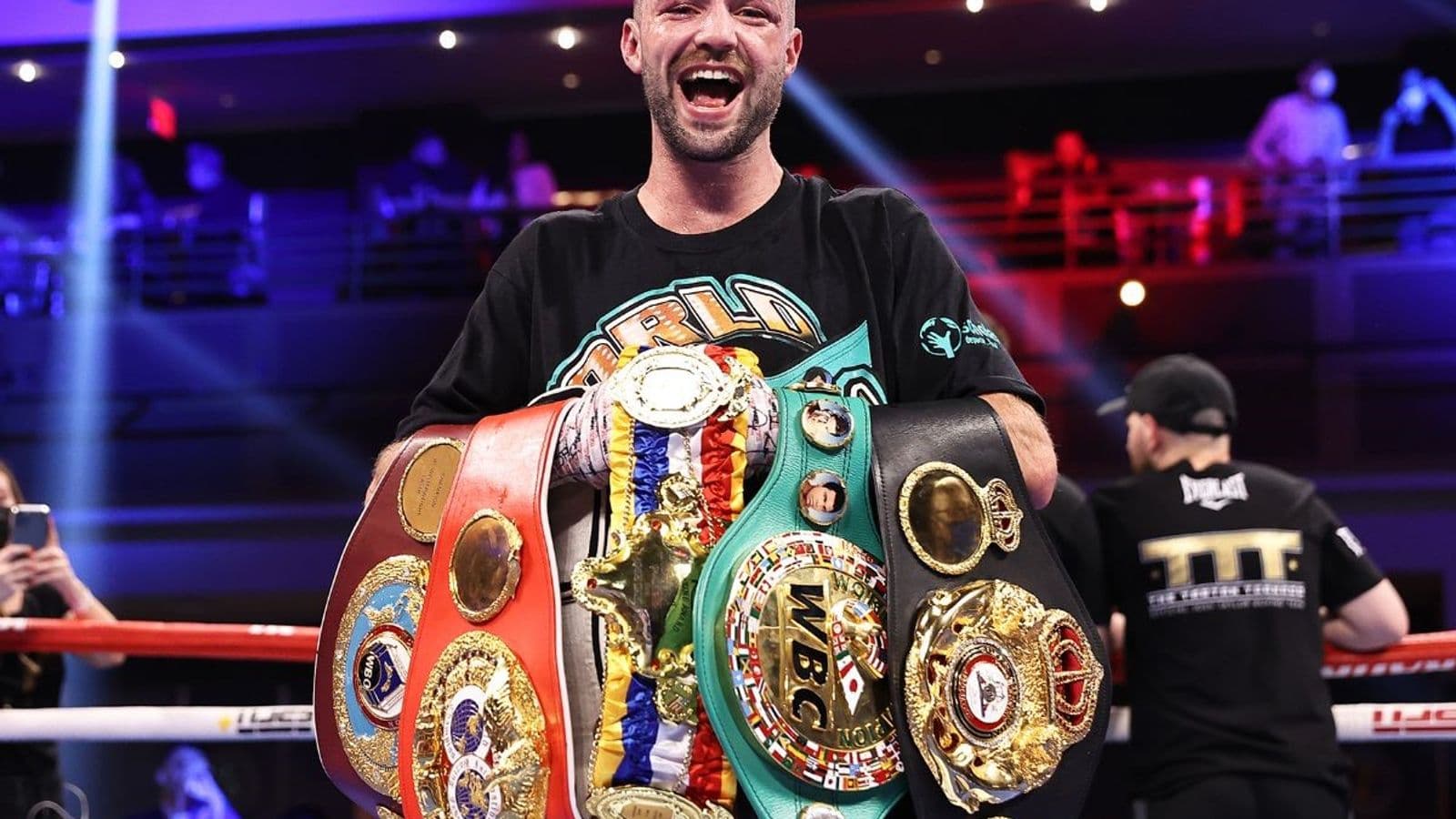 Josh Taylor Four Belts
