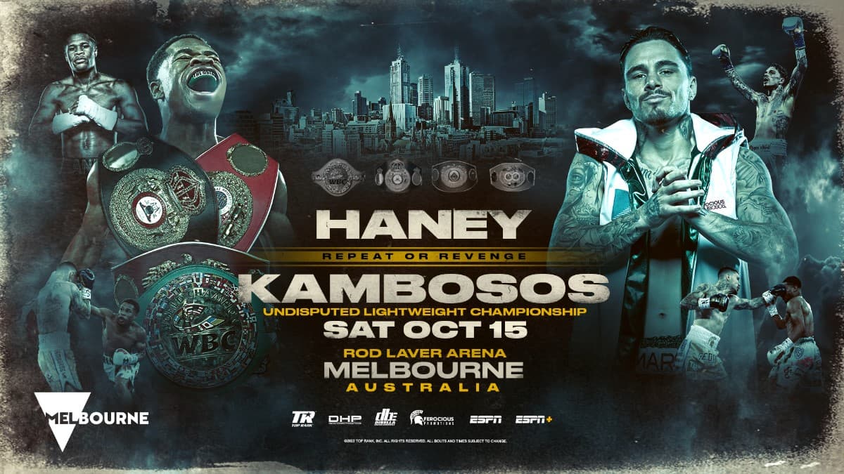 Devin Haney vs George Kambosos Jr