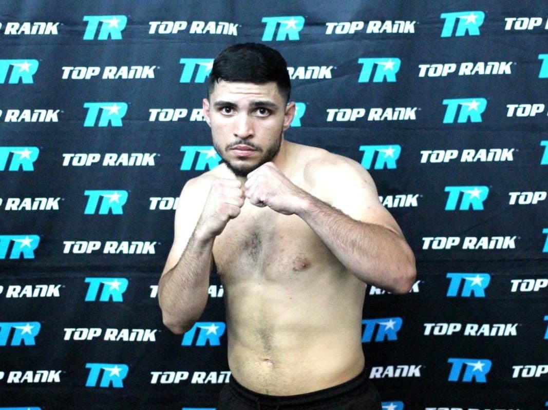 Andres Cortes Top Rank Background