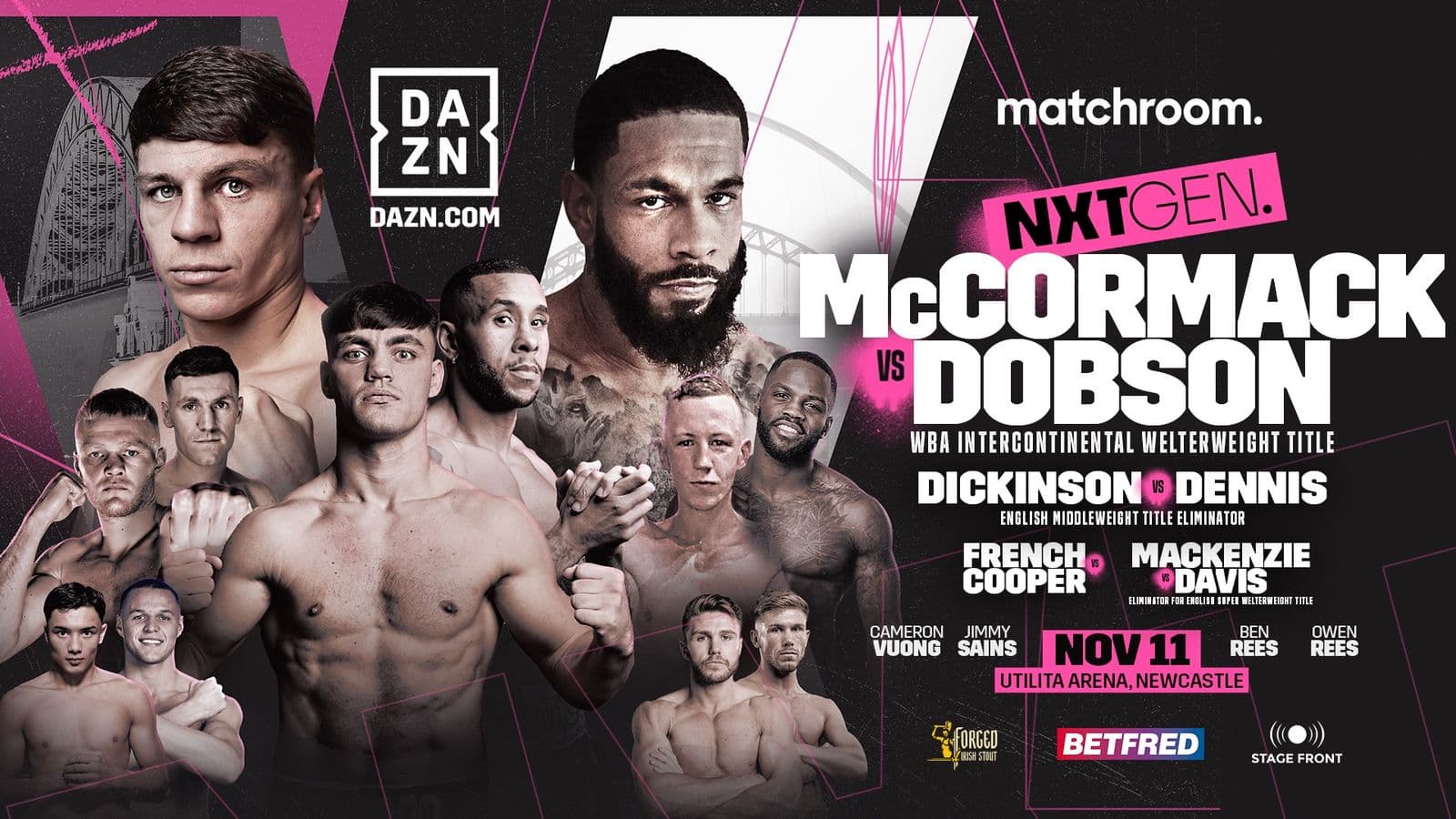 Pat Mccormack vs Peter Dobson