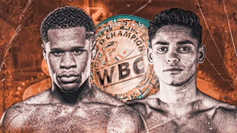 Devin Haney vs Ryan Garcia WBC Poster