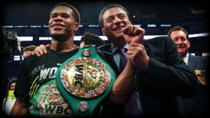 Devin Haney and Mauricio Sulaiman