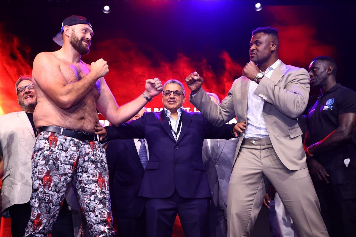 Tyson Fury vs Francis Ngannou London Press Launch