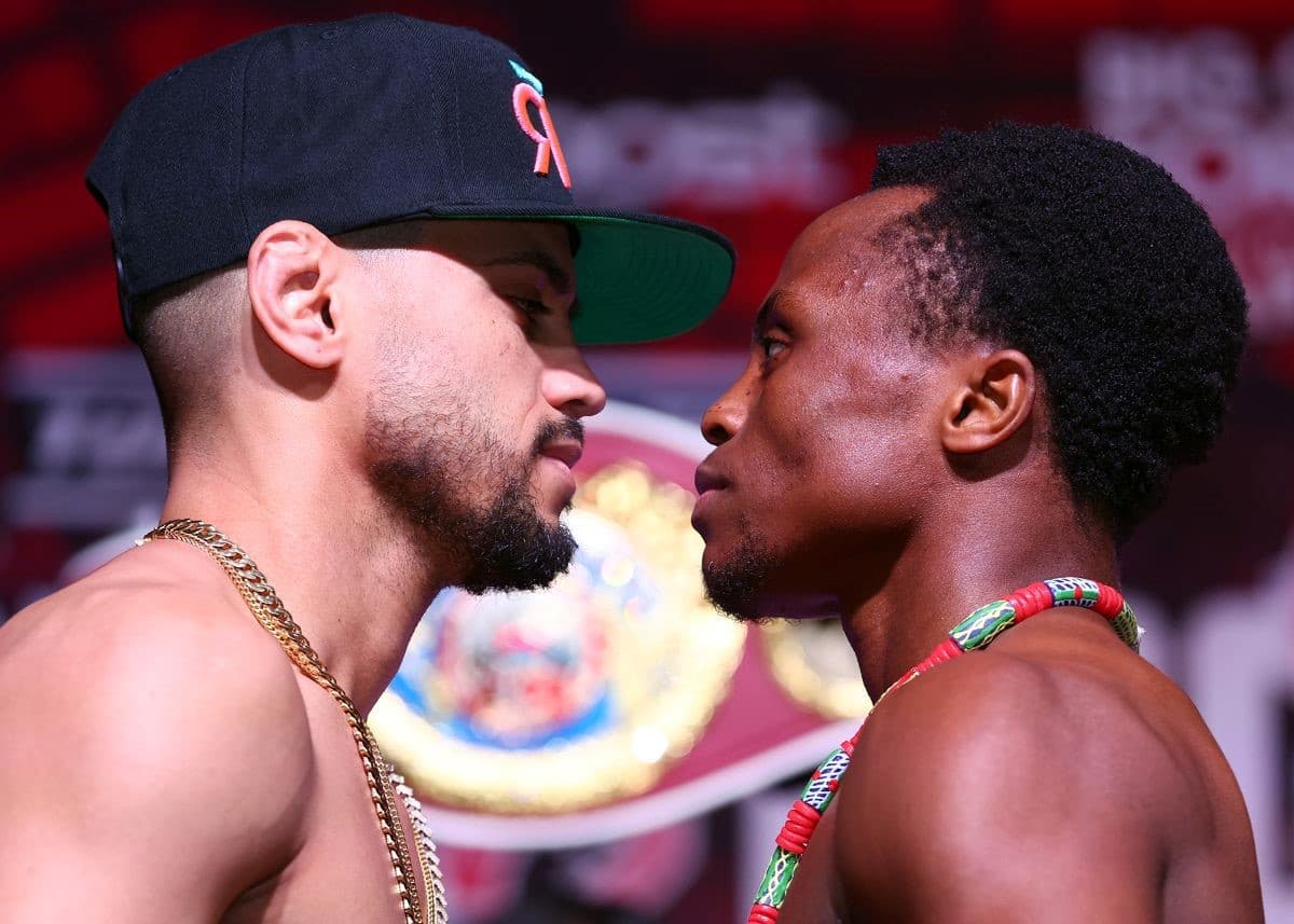 Robeisy Ramirez vs Isaac Dogboe Weighin