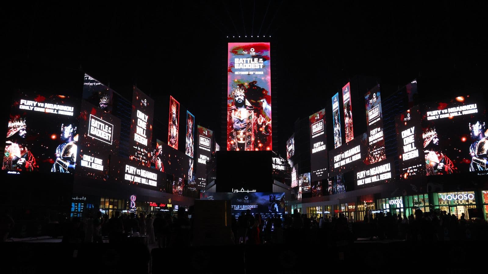 Tyson Fury vs Francis Ngannou Saudi Arabia Lights
