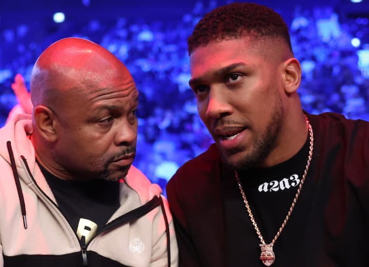 Anthony Joshua and Roy Jones Jnr