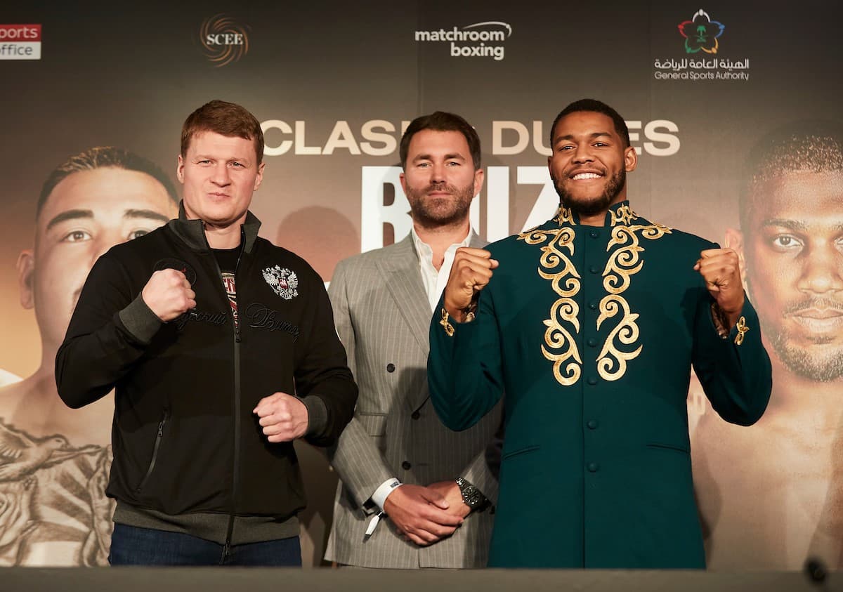Michael Hunter vs Povetkin Presser