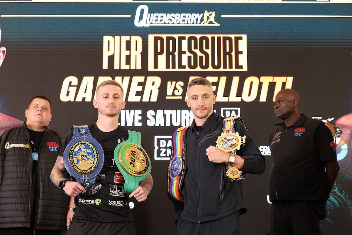 Ryan Garner vs Reece Bellotti Presser