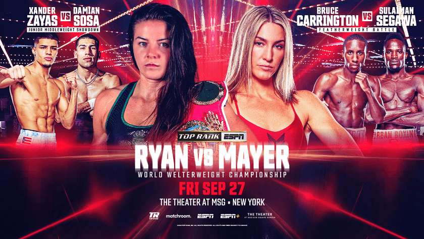 Sandy Ryan vs Mikaela Mayer