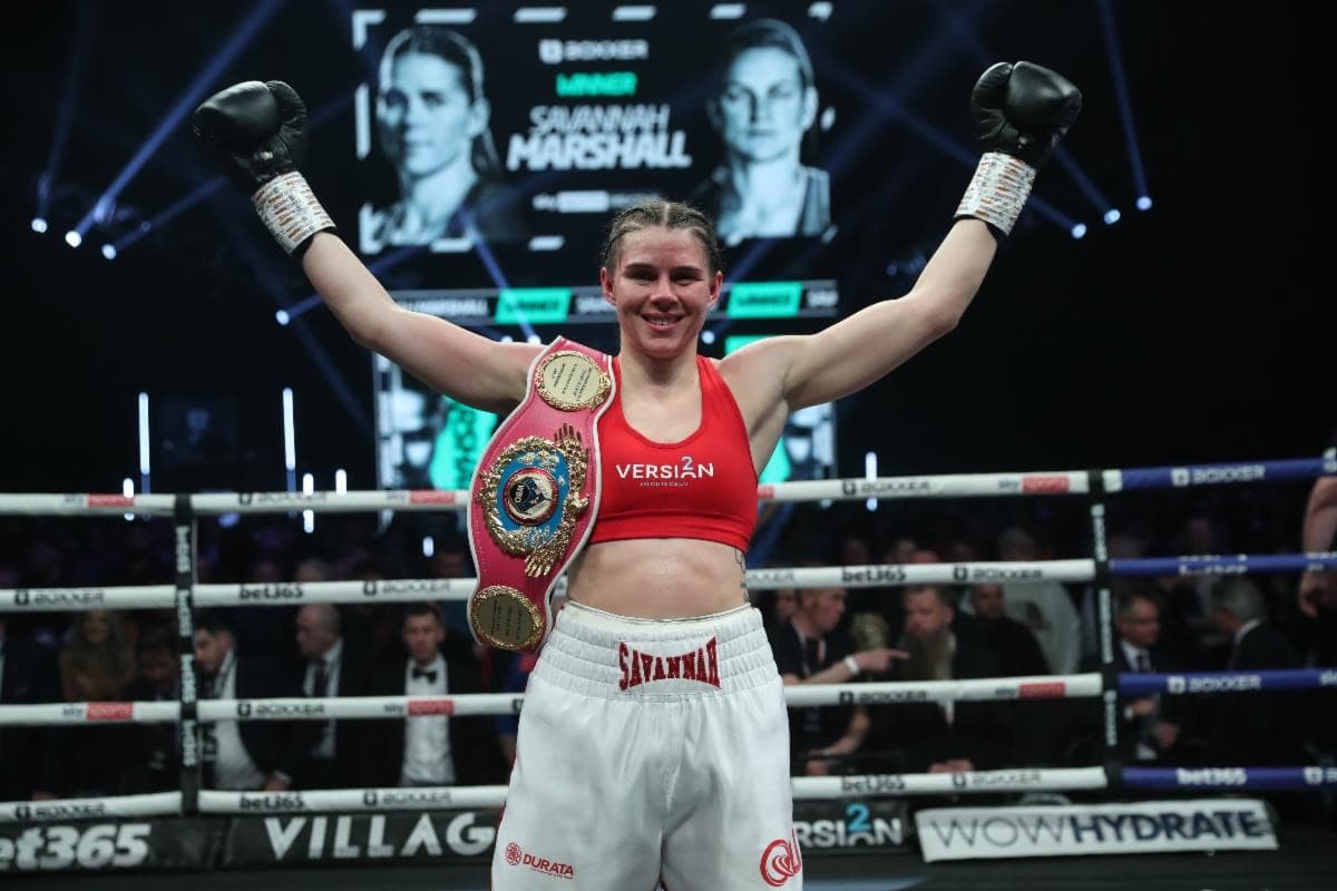 Savannah Marshall vs Femke Hermans Win