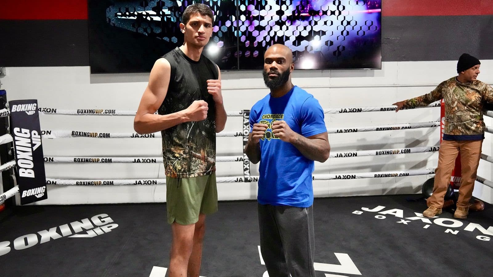 Sebastian Fundora vs Chordale Booker Media Workout
