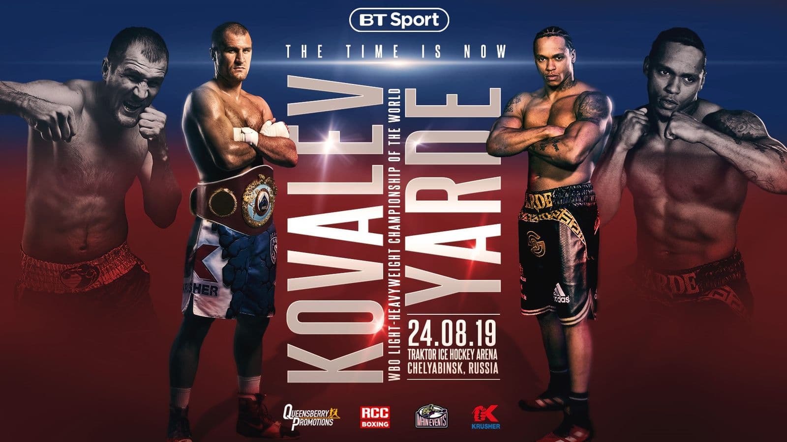 Sergey Kovalev vs Anthony Yarde Fight Poster