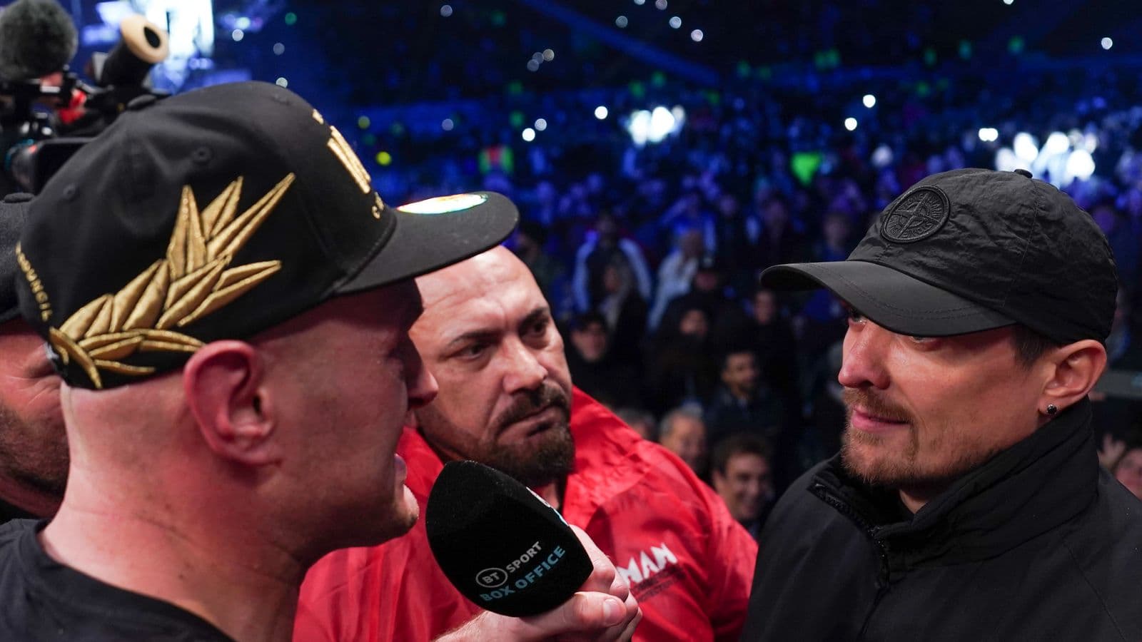 Tyson Fury and Oleksandr Usyk
