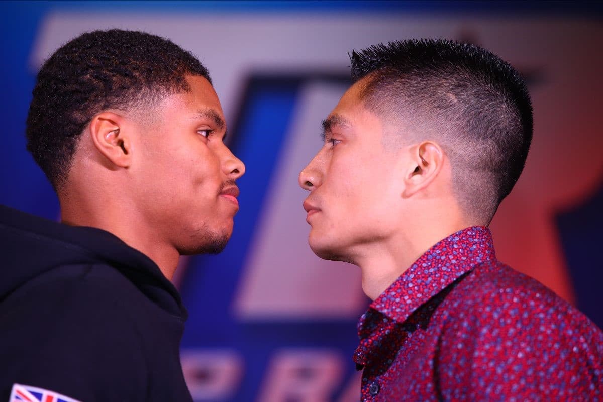 Shakur Stevenson vs Joet Gonzalez Face to Face