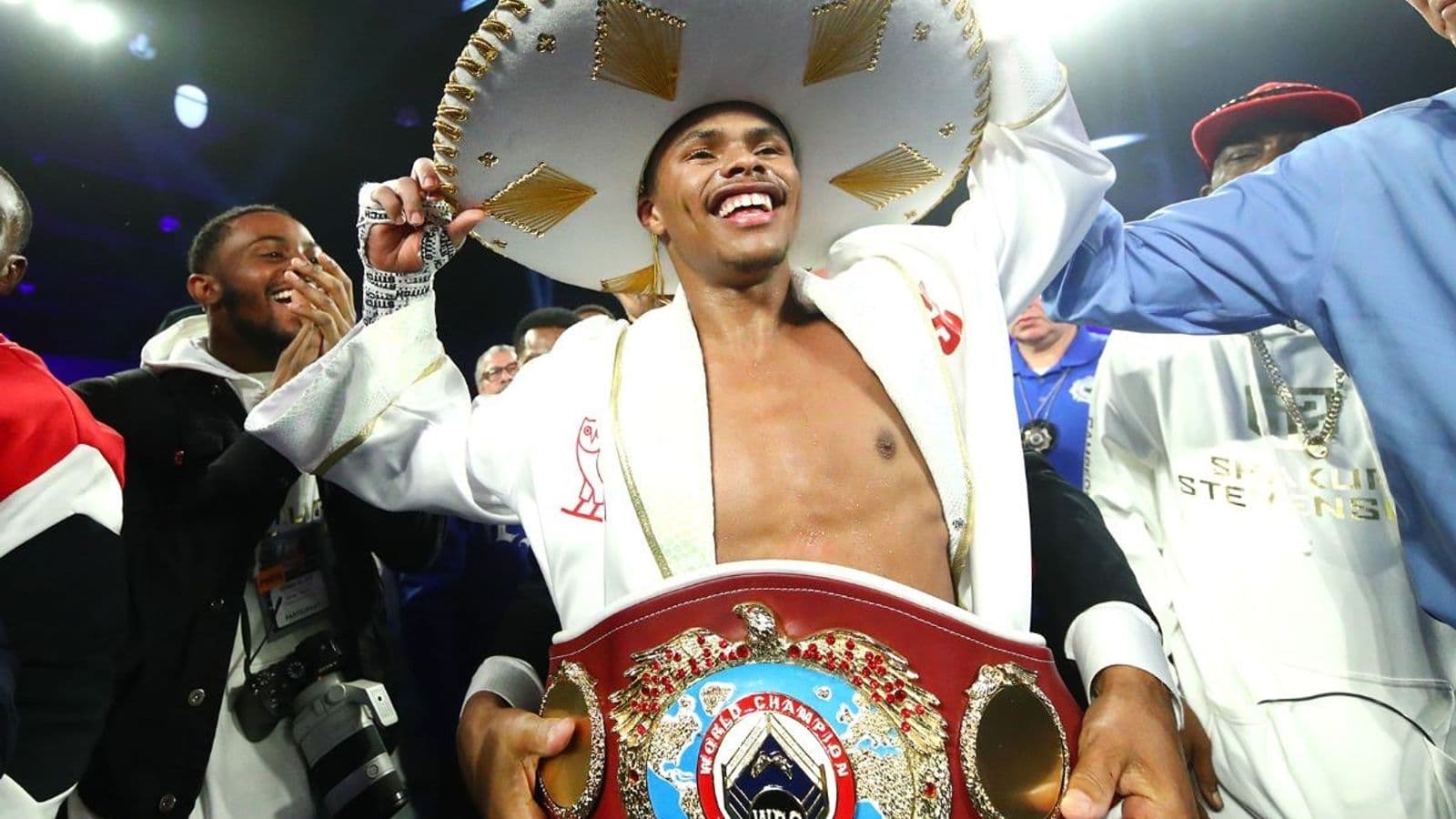 Shakur Stevenson WBO