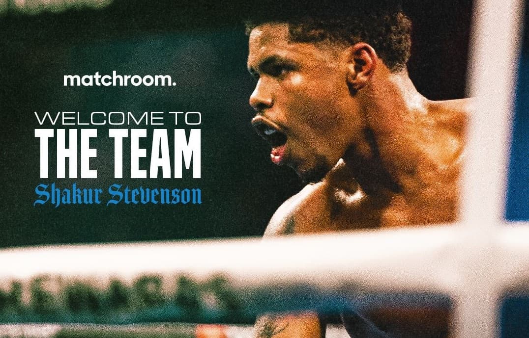 Shakur Stevenson Matchroom