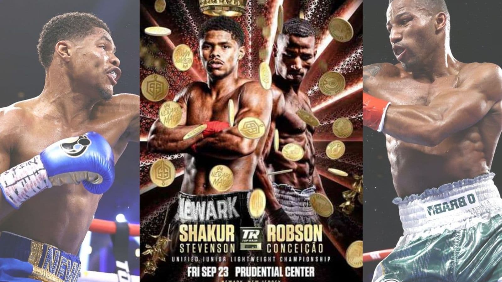 Shakur Stevenson vs Robson Conceicao Poster