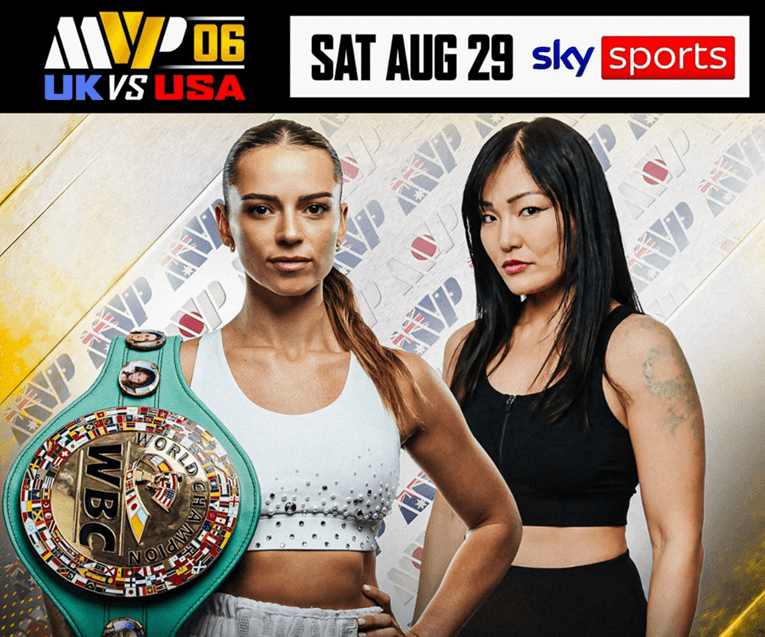 Skye Nicolson WBC super-bantamweight title defence announced