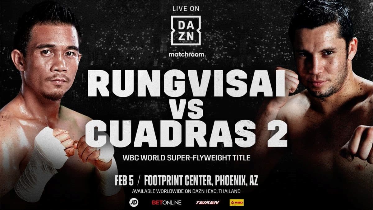 Srisaket Sor Rungvisai vs Carlos Cuadras