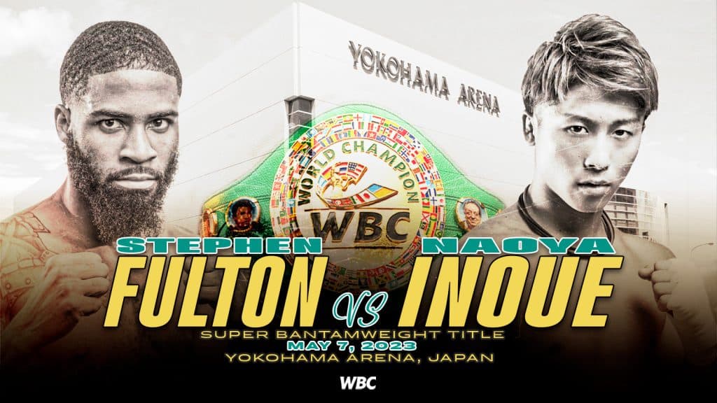 Stephen Fulton Jr vs Naoya Inoue WBC Poster