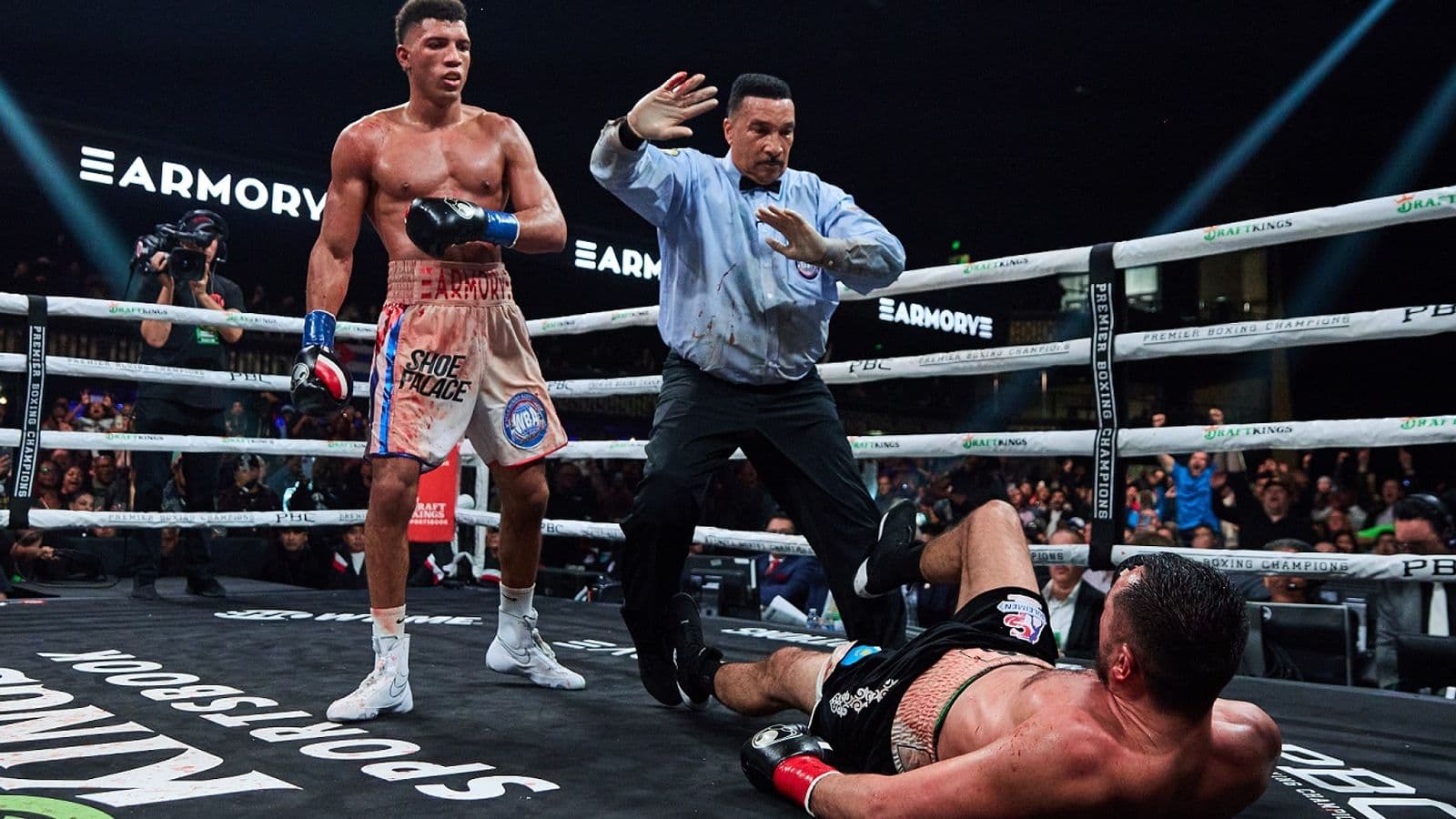 David Morrell vs Yerbossynuly Knockout