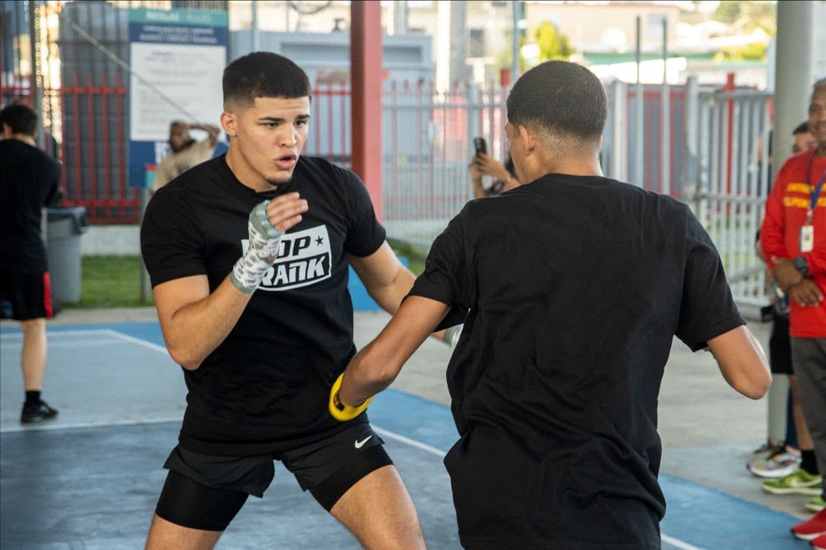 Xander Zayas Boxing Clinic