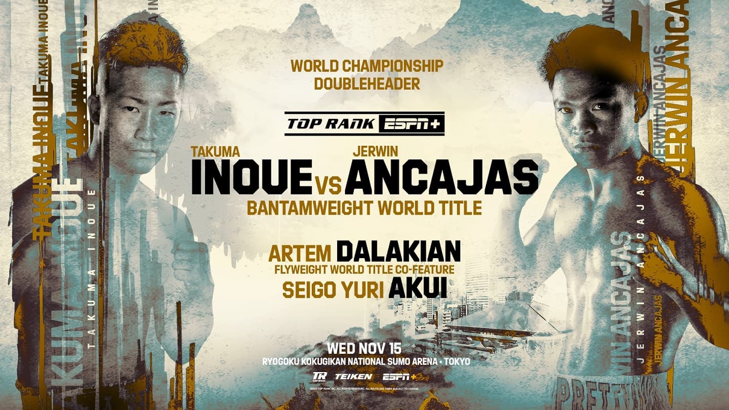Takuma Inoue vs Jerwin Ancajas