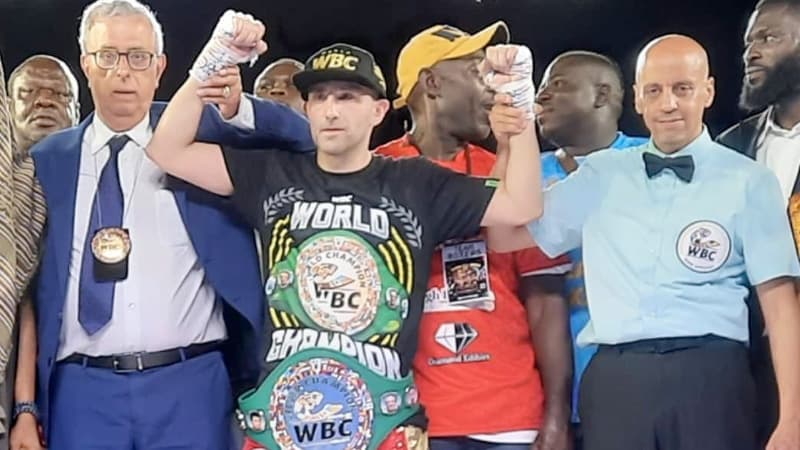 Tasif Khan WBC Silver Title