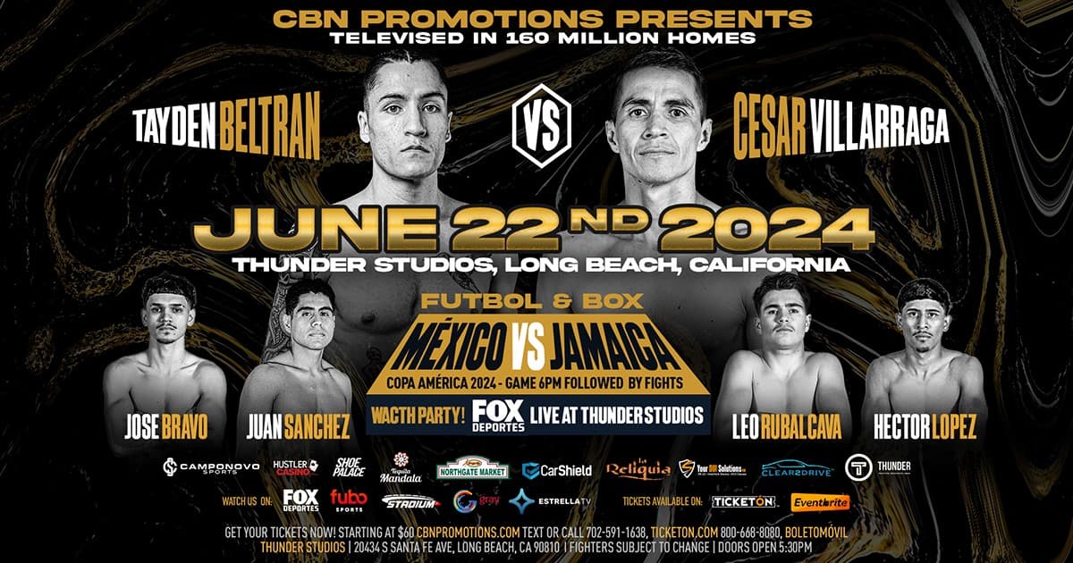Tayden Beltran vs Cesar Villarraga