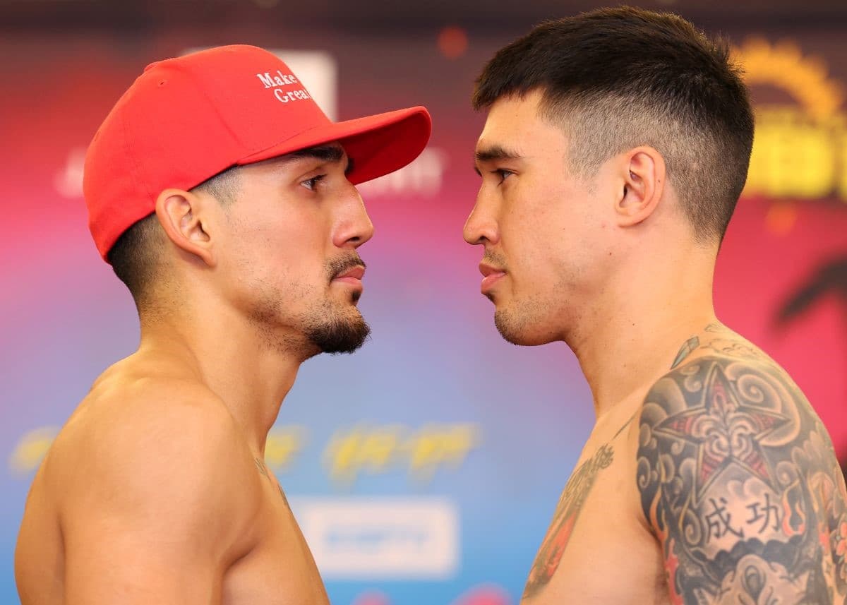 Teofimo Lopez vs Steve Claggett Weights