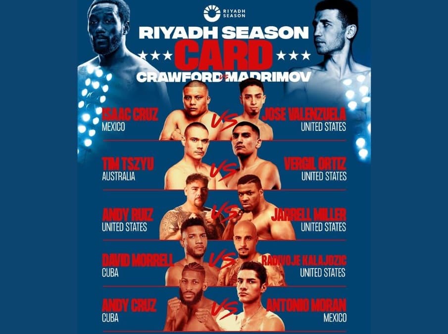 Terence Crawford vs Israil Madrimov Square