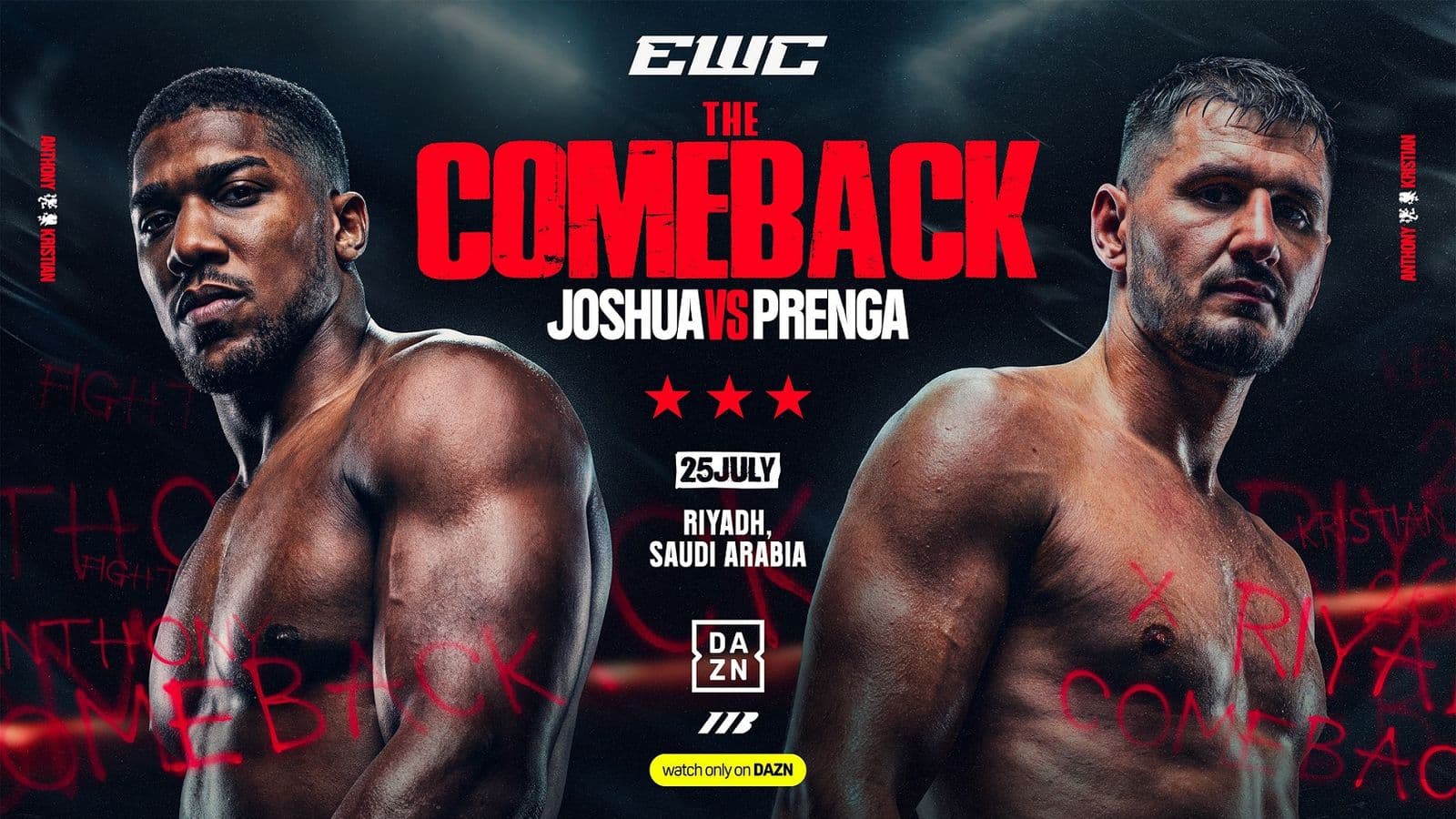 Anthony Joshua vs Kristian Prenga