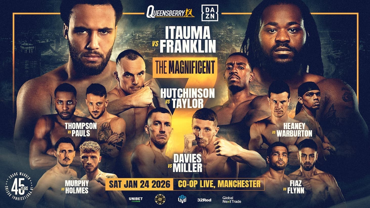 Moses Itauma vs Jermain Franklin