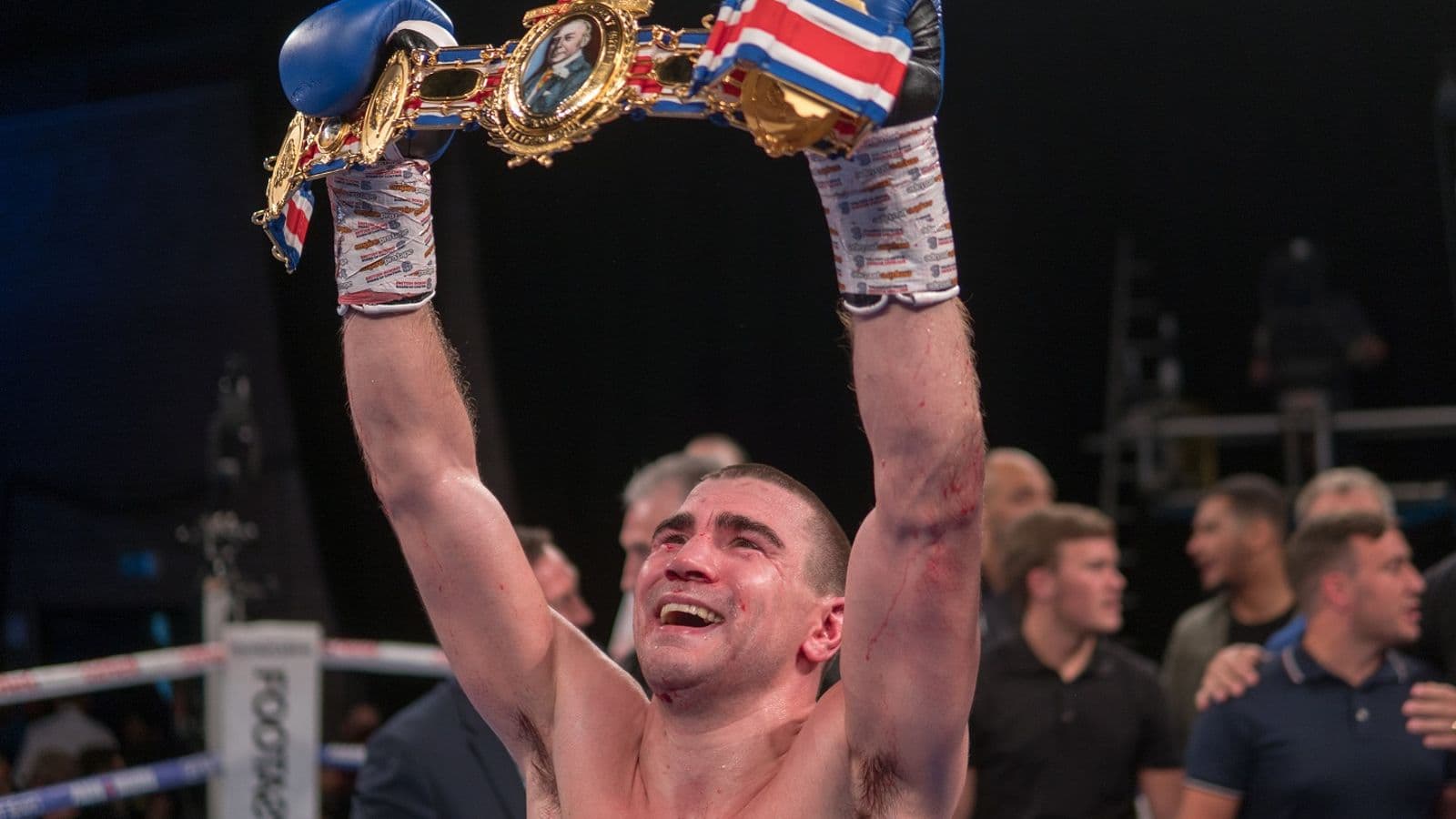 Johnny Garton Lonsdale Belt