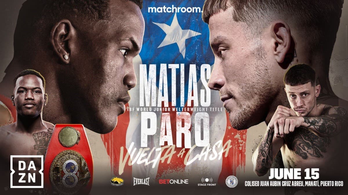 Subriel Matias vs Liam Paro