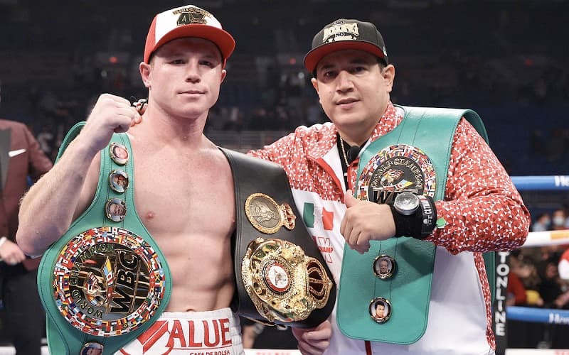 Canelo With Eddy Reynoso