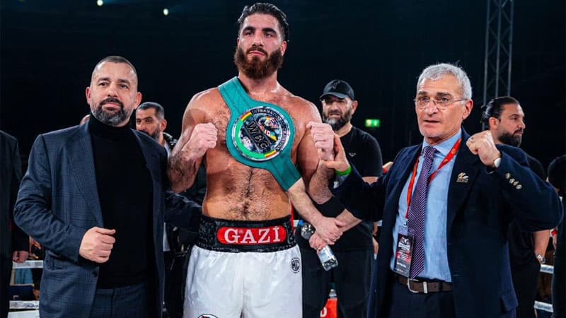 Mourad Aliev WBC International Silver Heavyweight Title