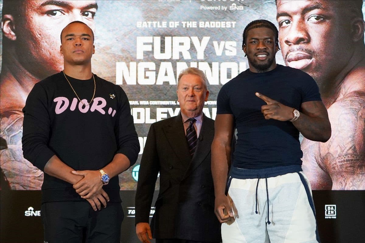 Fabio Wardley vs David Adeleye Faceoff