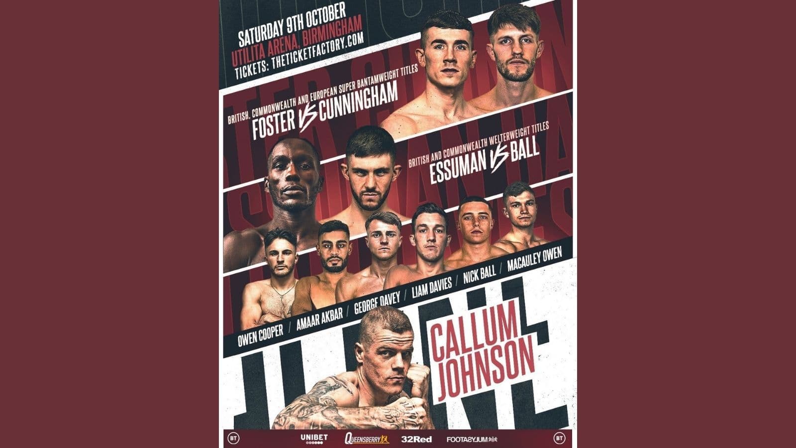 Brad Foster vs Jason Cunningham Landscape